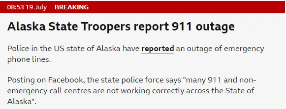 Reported by BBC News
